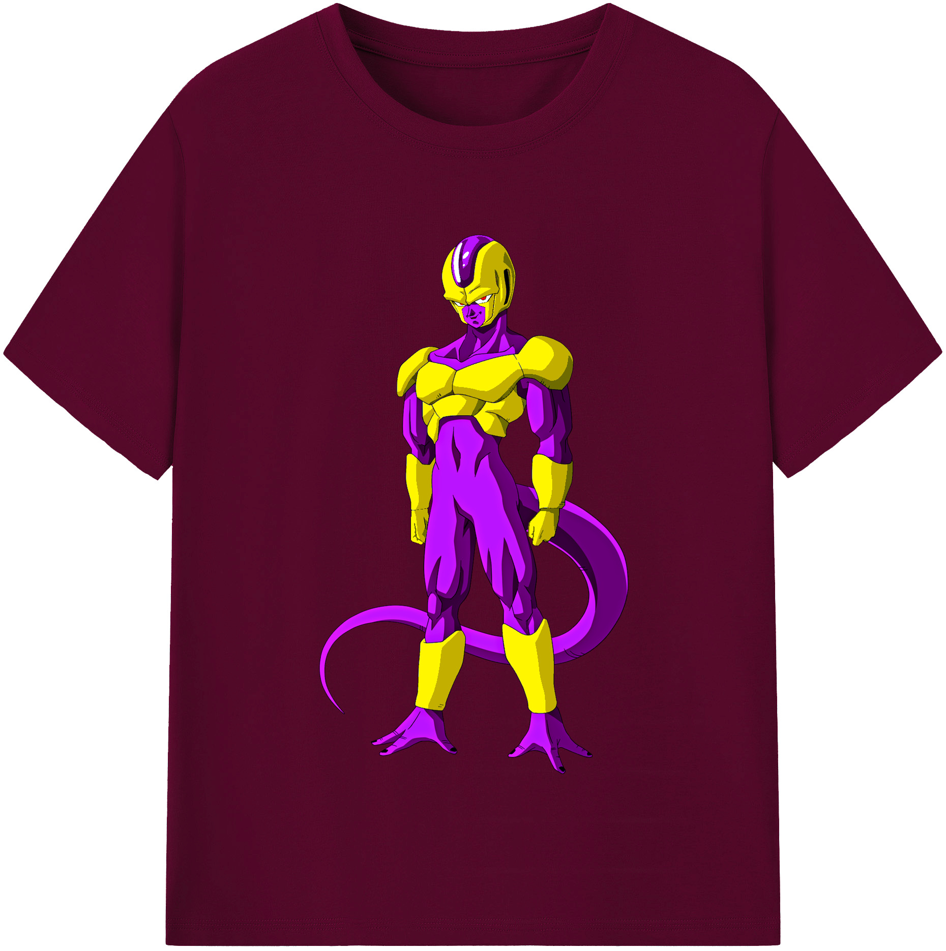 （画像用） ドラゴンボール フリーザ DRAGON BALL Frieza レディースカジュアルプリントTシャツ（綿100％）